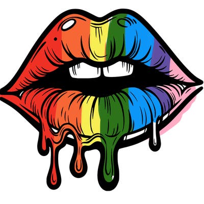 lips that look realistic and drip