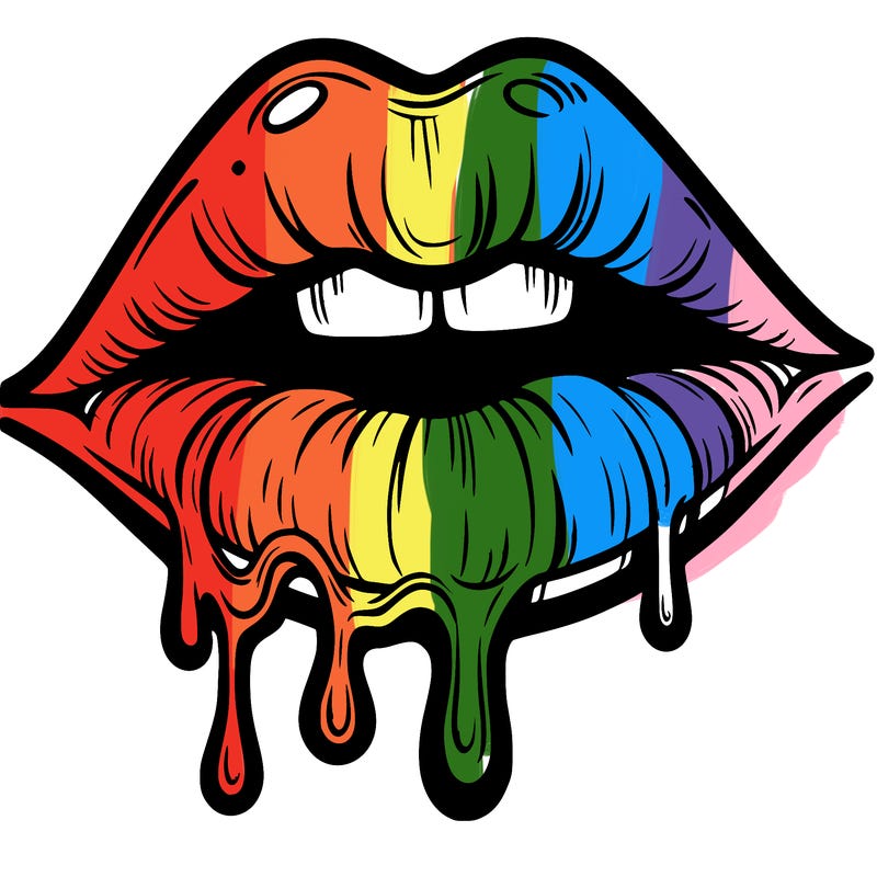 lips that look realistic and drip