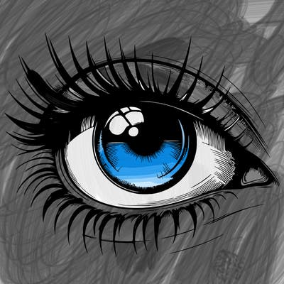 realistic eye