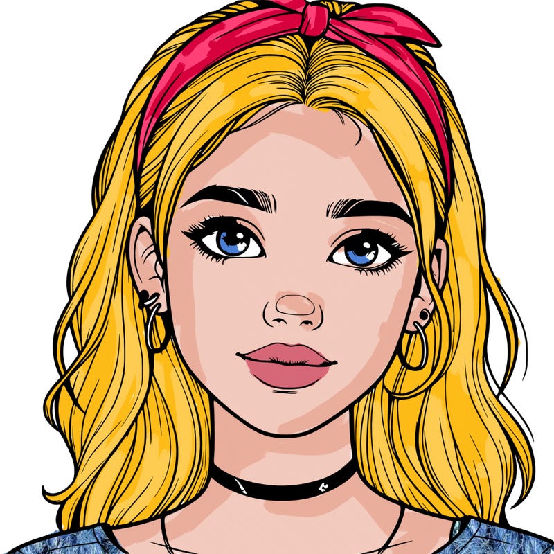 realistic teenage girl