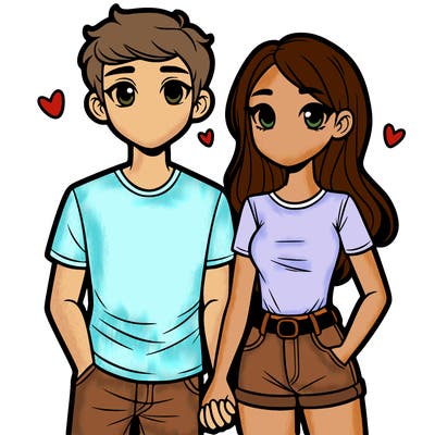 boyfriend and girlfriend