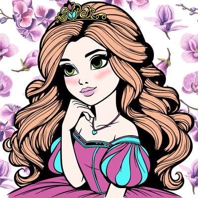 realistic princess