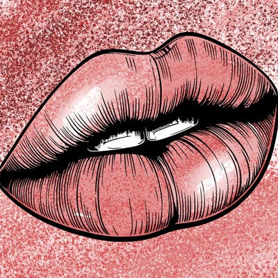 realistic lips