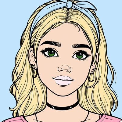 realistic teenage girl