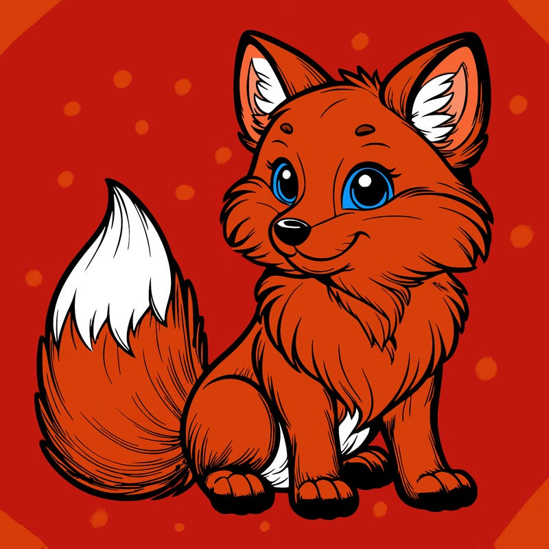 realistic fox