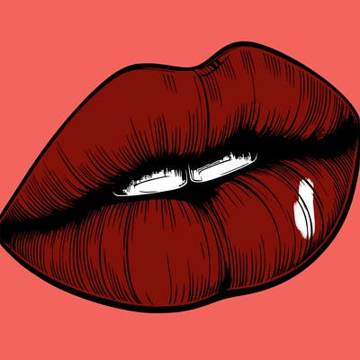 realistic lips