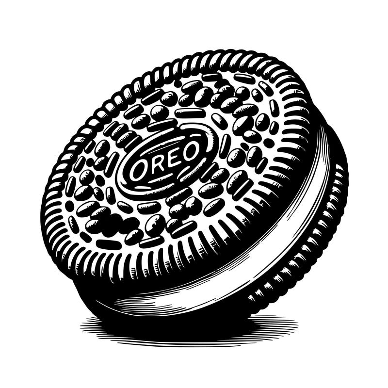realistic oreo