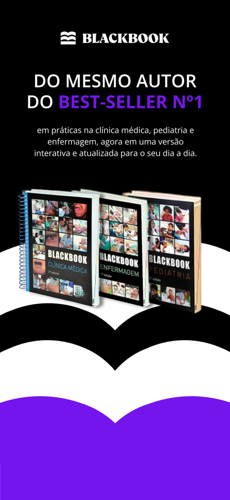 Blackbook: Decisões Clínicas - Promotion of Blackbook medical reference books for clinical practice nursing and pediatrics