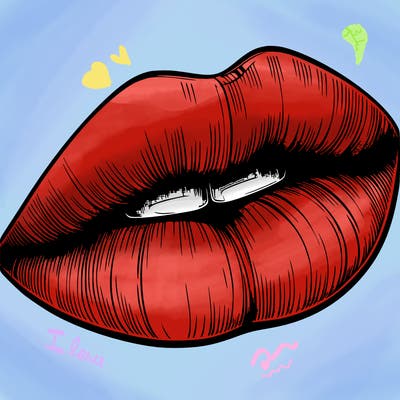 realistic lips