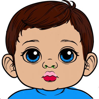 realistic baby