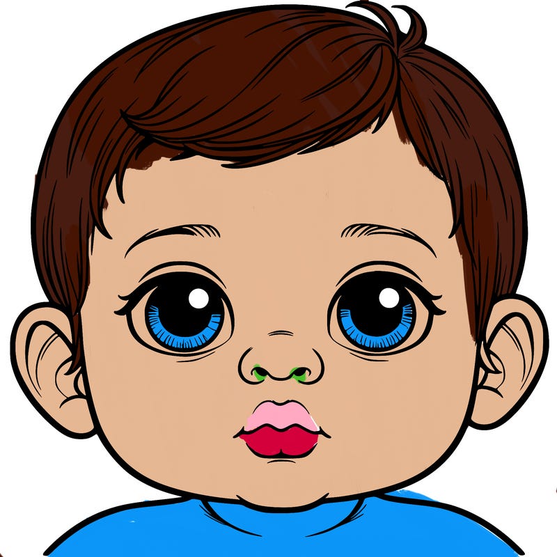 realistic baby