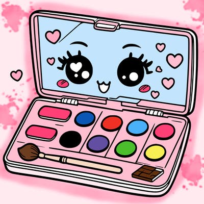 makeup pallet