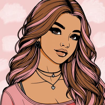 detailed realistic girl