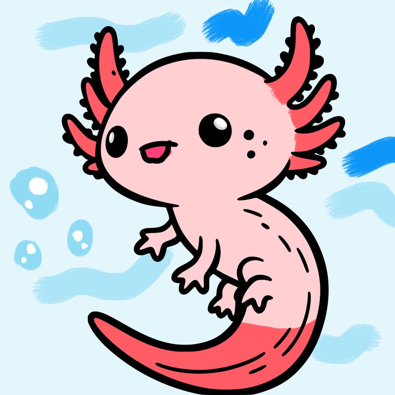 to axolotl