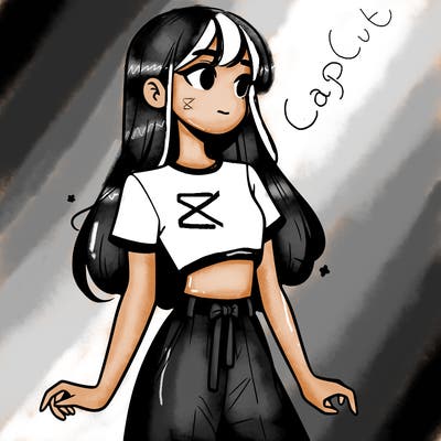 girl in a cute crop top