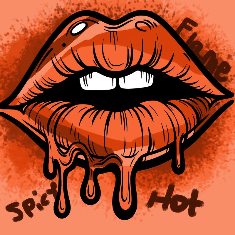 lips that look realistic and drip