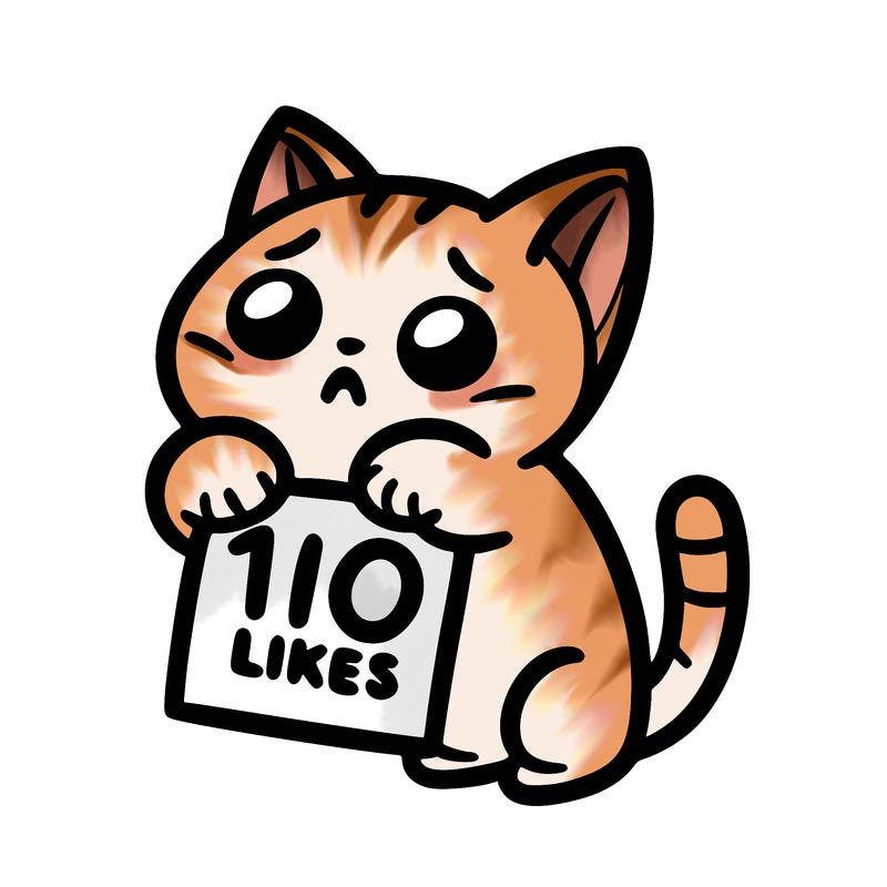a cat begging for 10 likes