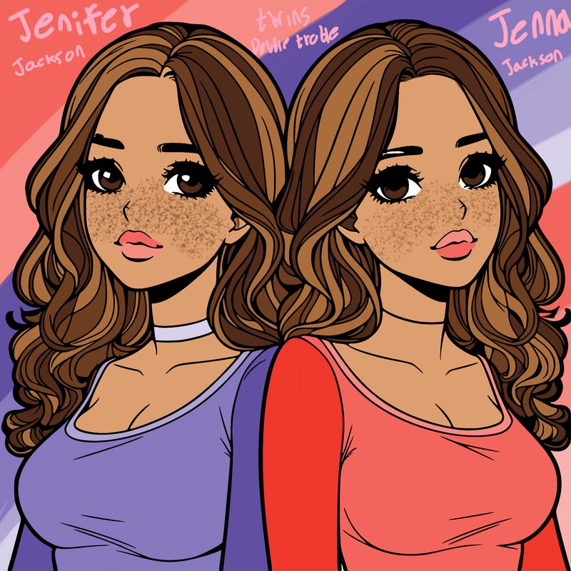 realistic twin sisters