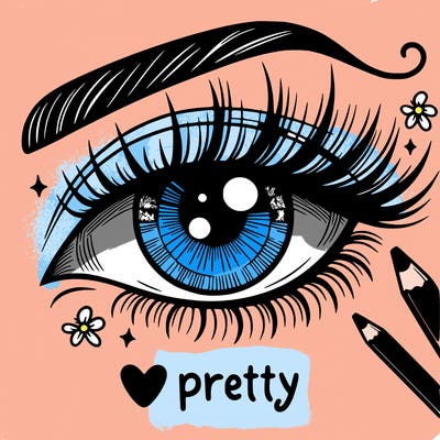 pretty eye
