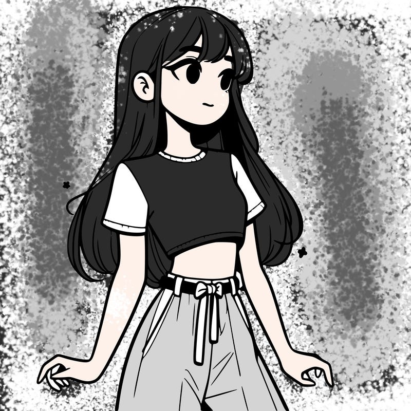 girl in a cute crop top