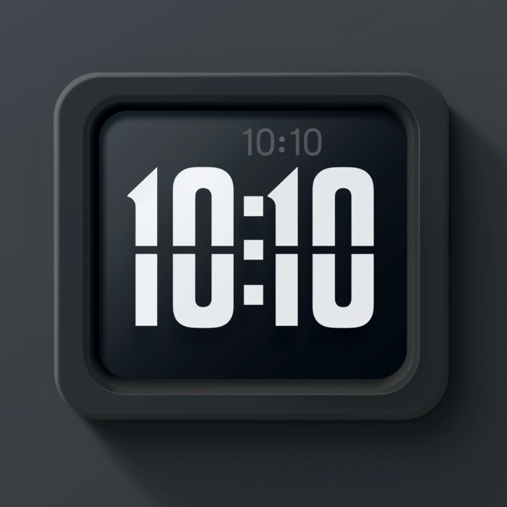 Flip Clock - Minimal Time - Utilities App | MWM