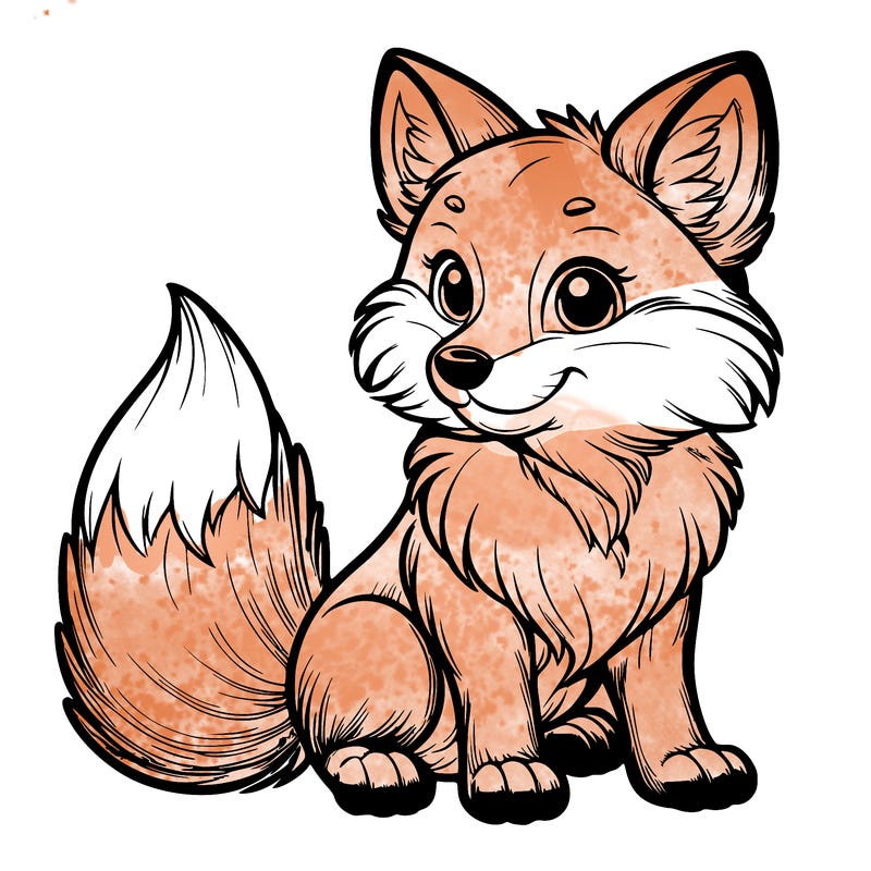 realistic fox