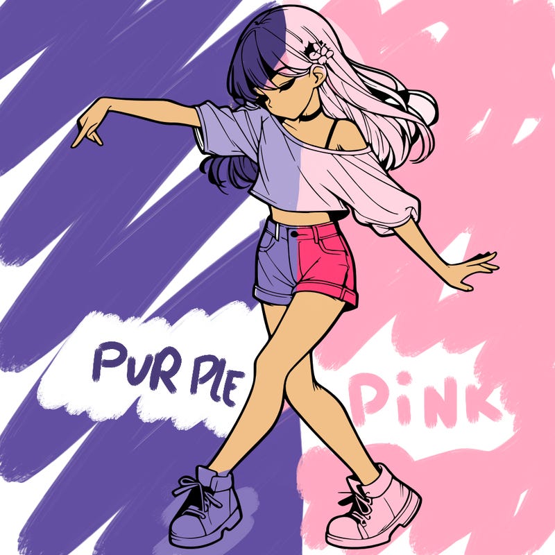 realistic girl danceing