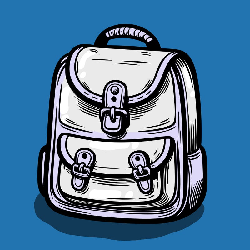 a school bag