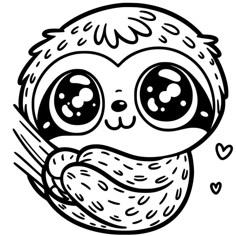 cute sloth