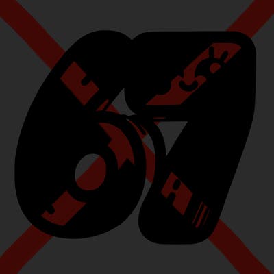 the numbers 67