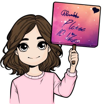 realistic girl holding up a sign