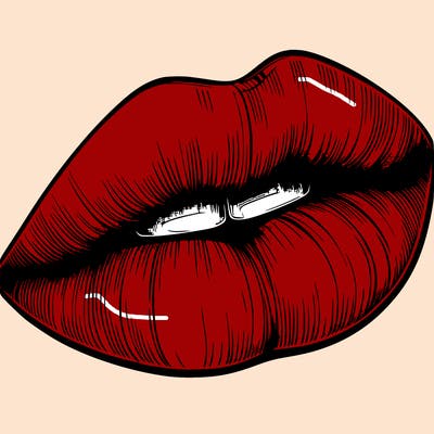 realistic lips