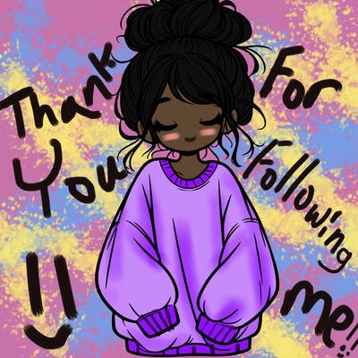 girl with baggy sweatshirt and messy bun