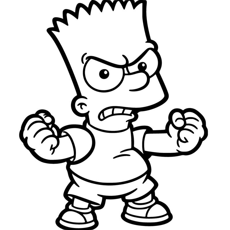 angry bart
