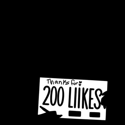 realistic girl with a sign that says 200 likes?
