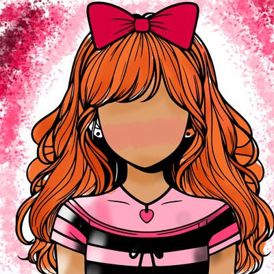 realistic girl no face