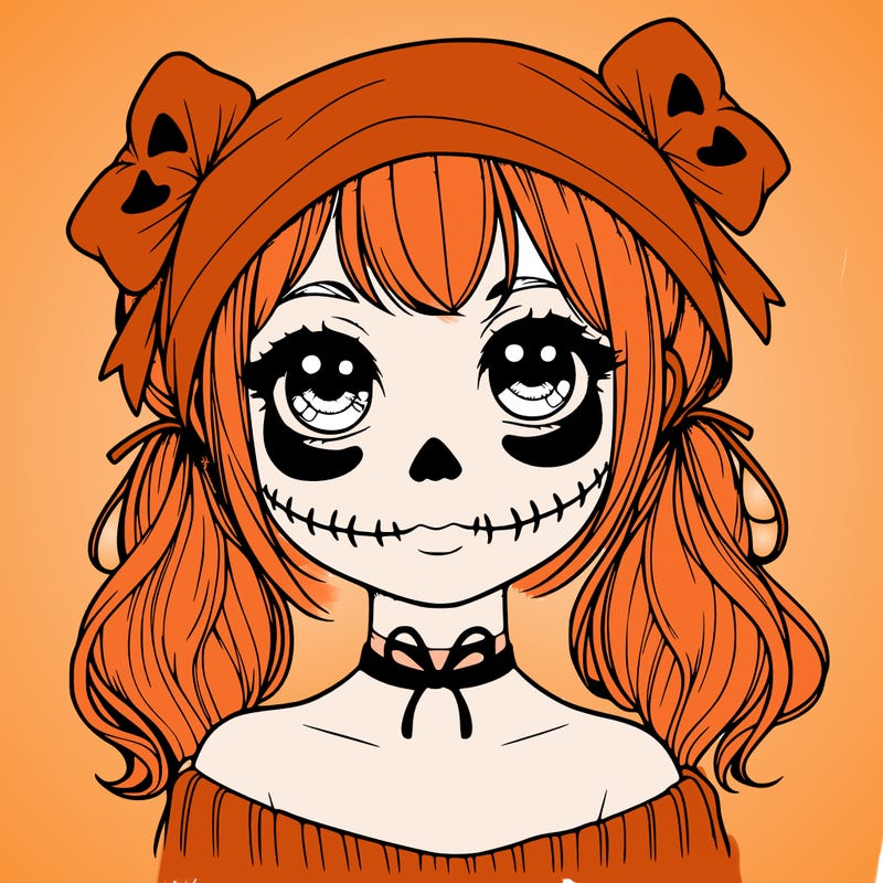 realistic girl halloween