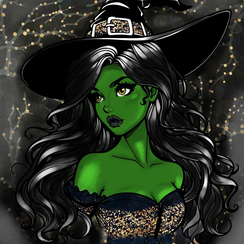 realistic witch