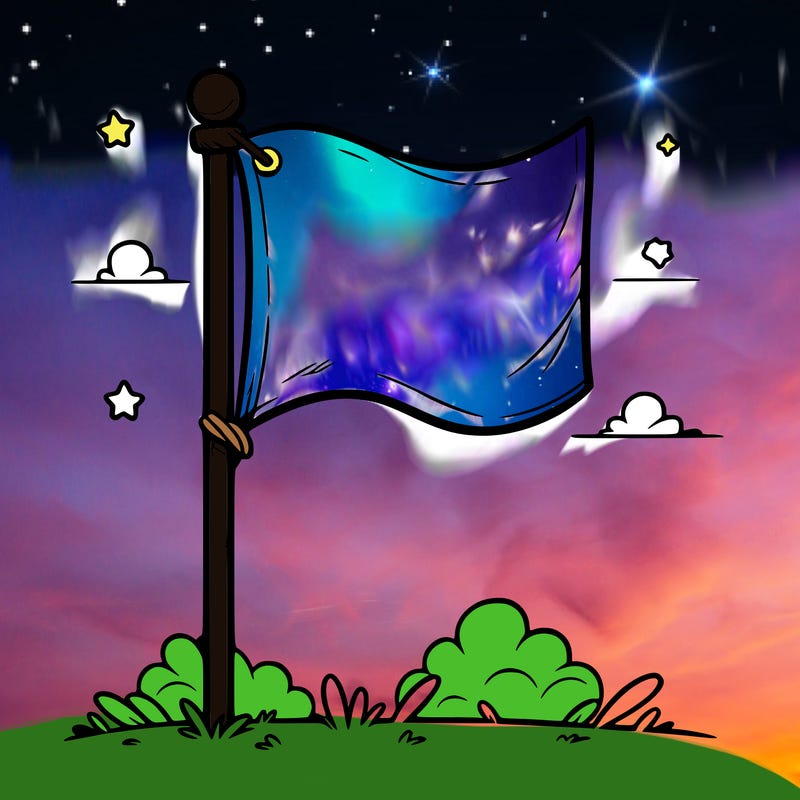 blank flag