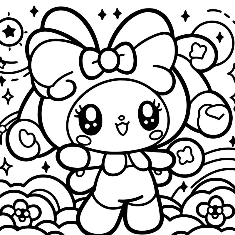 my melody cute