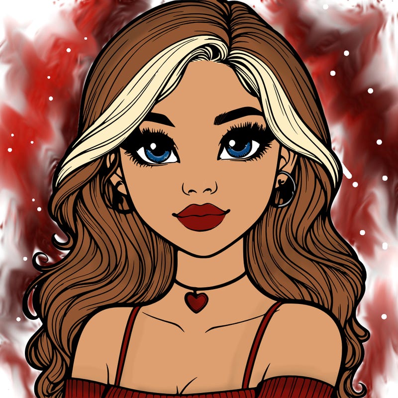 realistic pretty girl