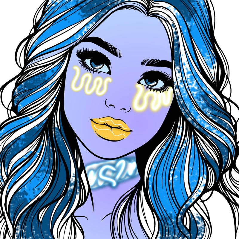 beautiful realistic girl