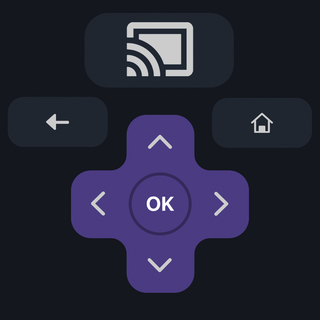 Roku Remote & Cast | Smart TV Control & Screen Mirroring