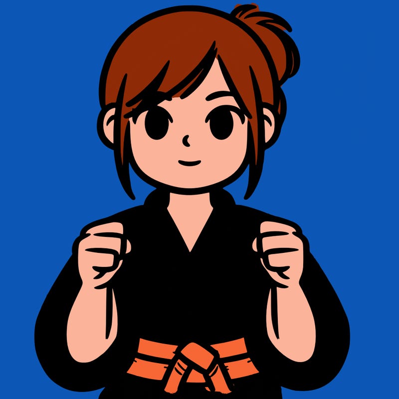 jujitsu. girl.
