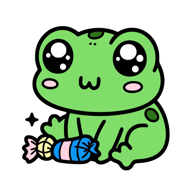 cute cute cute frog