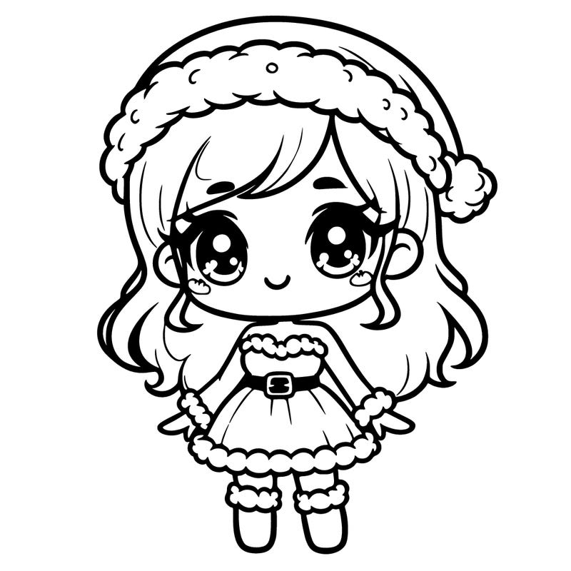 santa girl