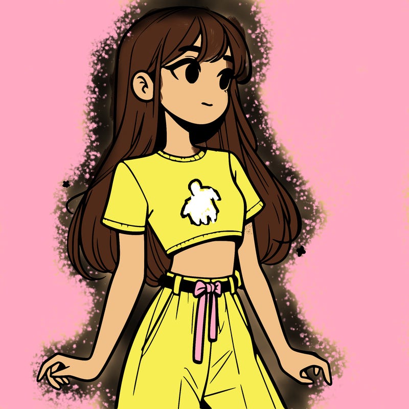 girl in a cute crop top