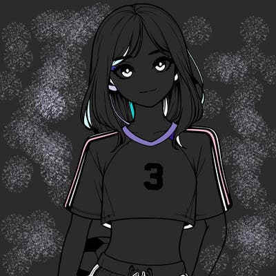 realistic girl wearing soccer jersey
