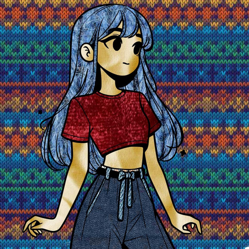 girl in a cute crop top