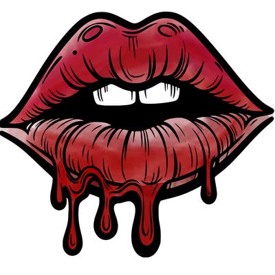 lips that look realistic and drip